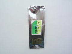 粉末食べるお茶